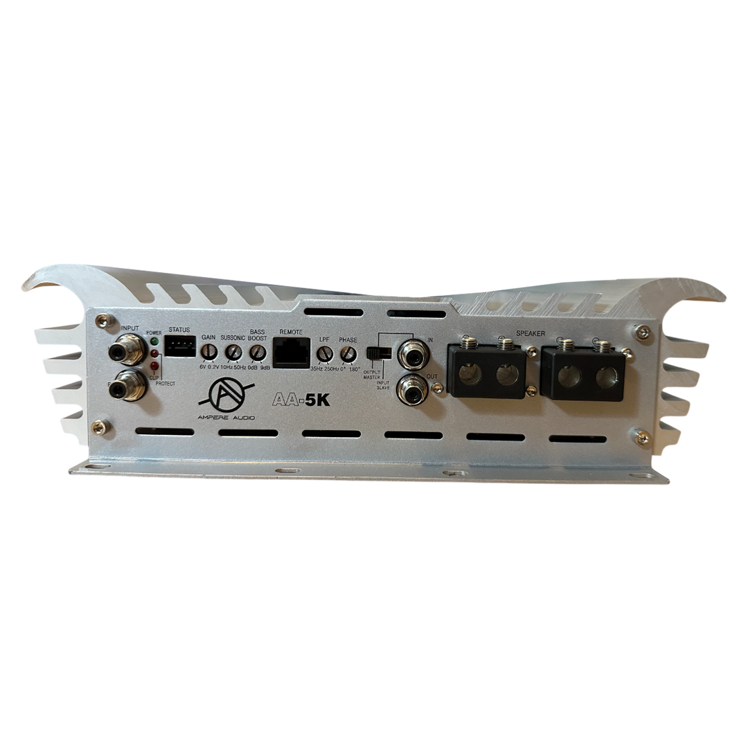 Ampere Audio AA-5K 5,000W Mono Block Car Amplifier – High Power Car Audio Amp