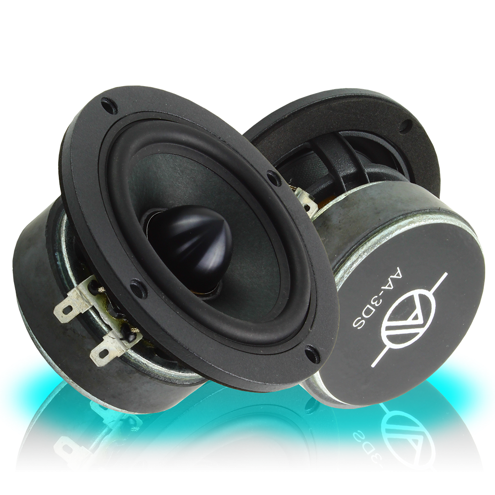 Ampere Audio AA-3DS 3" Car Speakers – High-Performance Midrange Door Speakers for Custom Car Audio Systems