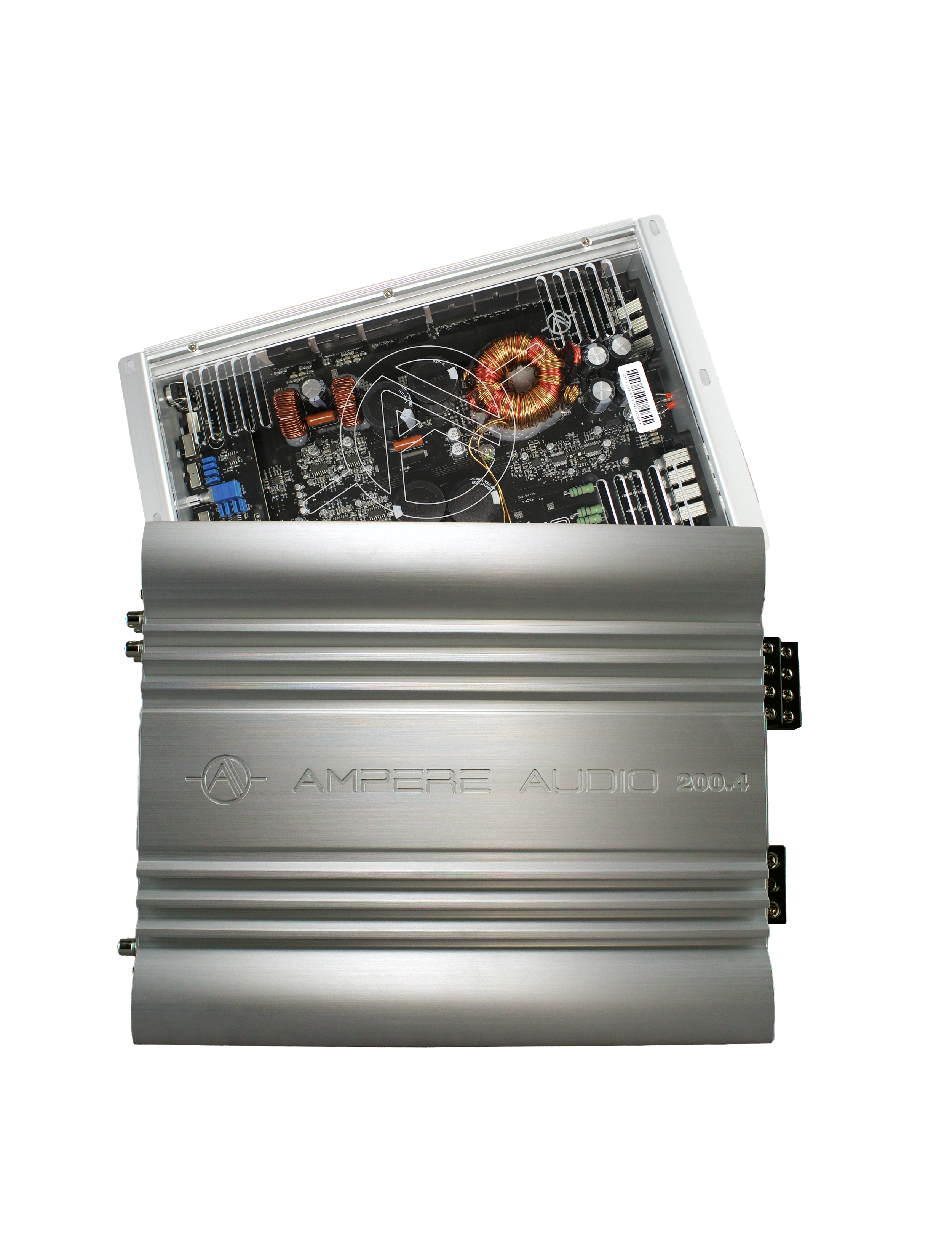 Ampere Audio AA-200.4 350Wx4 Four Channel Car Amplifier – High Power Car Audio Amp