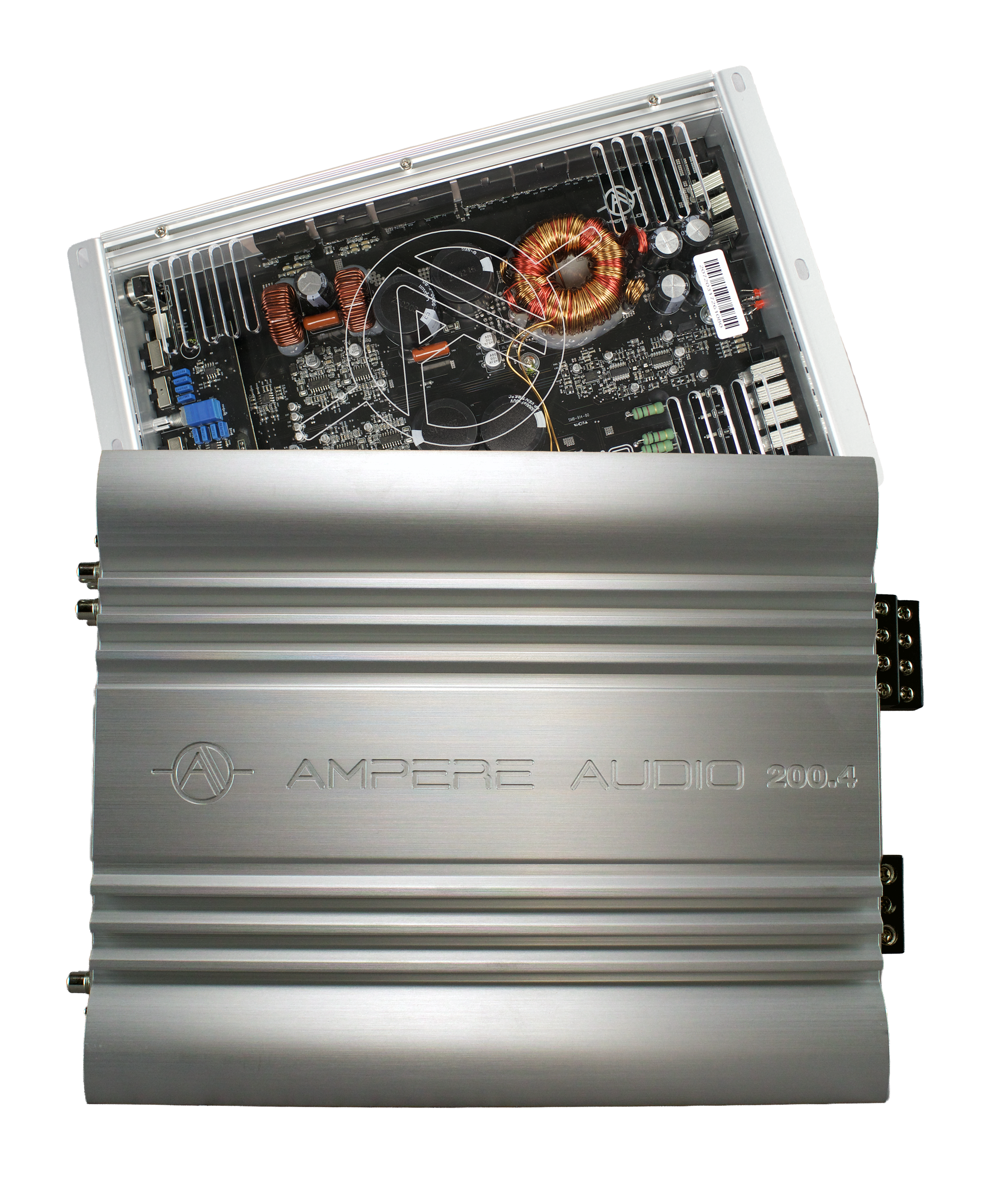 Ampere Audio AA-200.4 350Wx4 Four Channel Car Amplifier – High Power Car Audio Amp