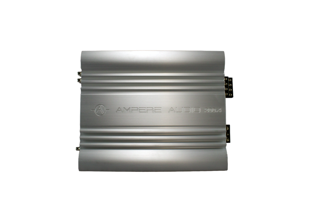 Ampere Audio AA-200.4 350Wx4 Four Channel Car Amplifier – High Power Car Audio Amp