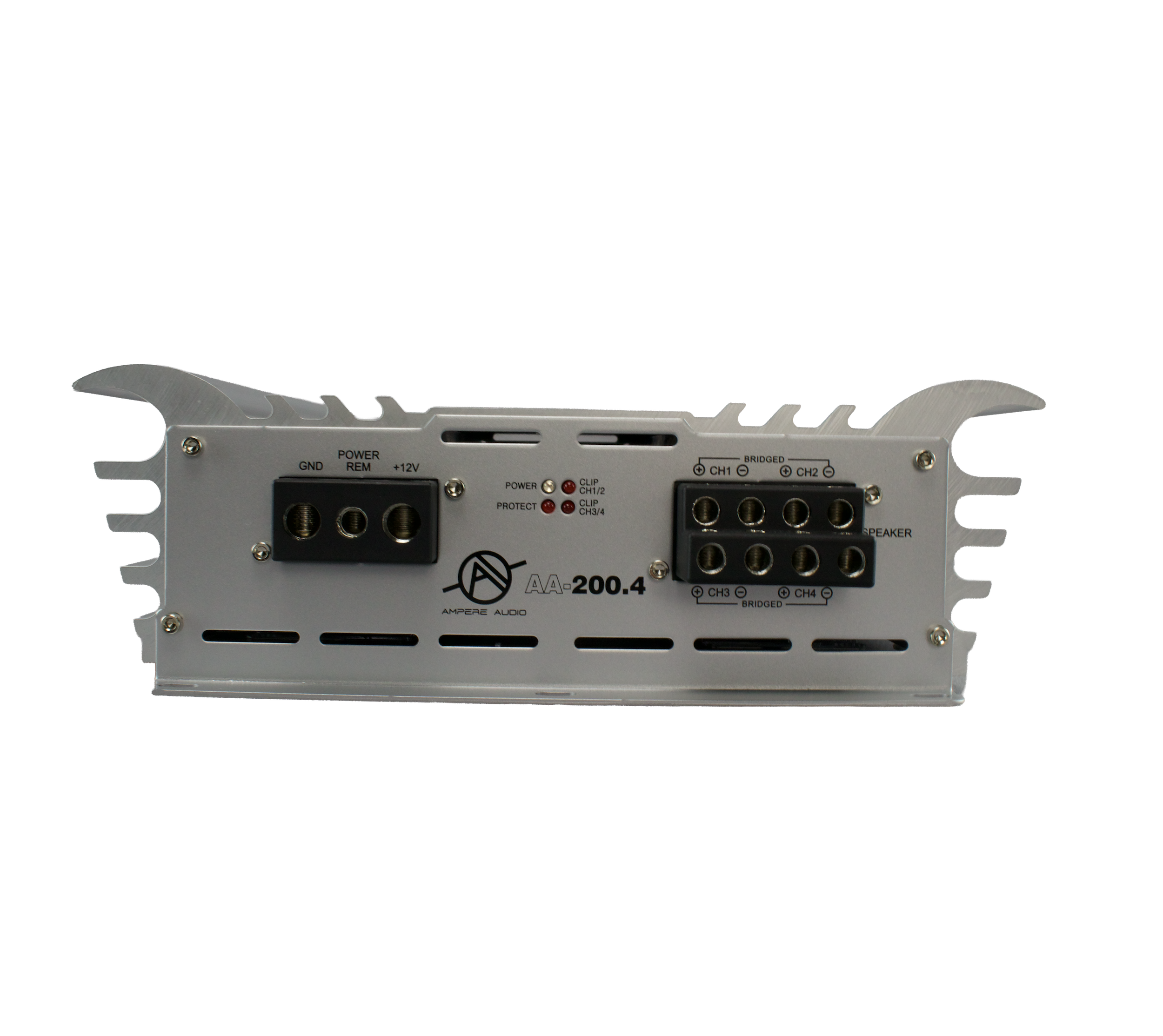 Ampere Audio AA-200.4 350Wx4 Four Channel Car Amplifier – High Power Car Audio Amp