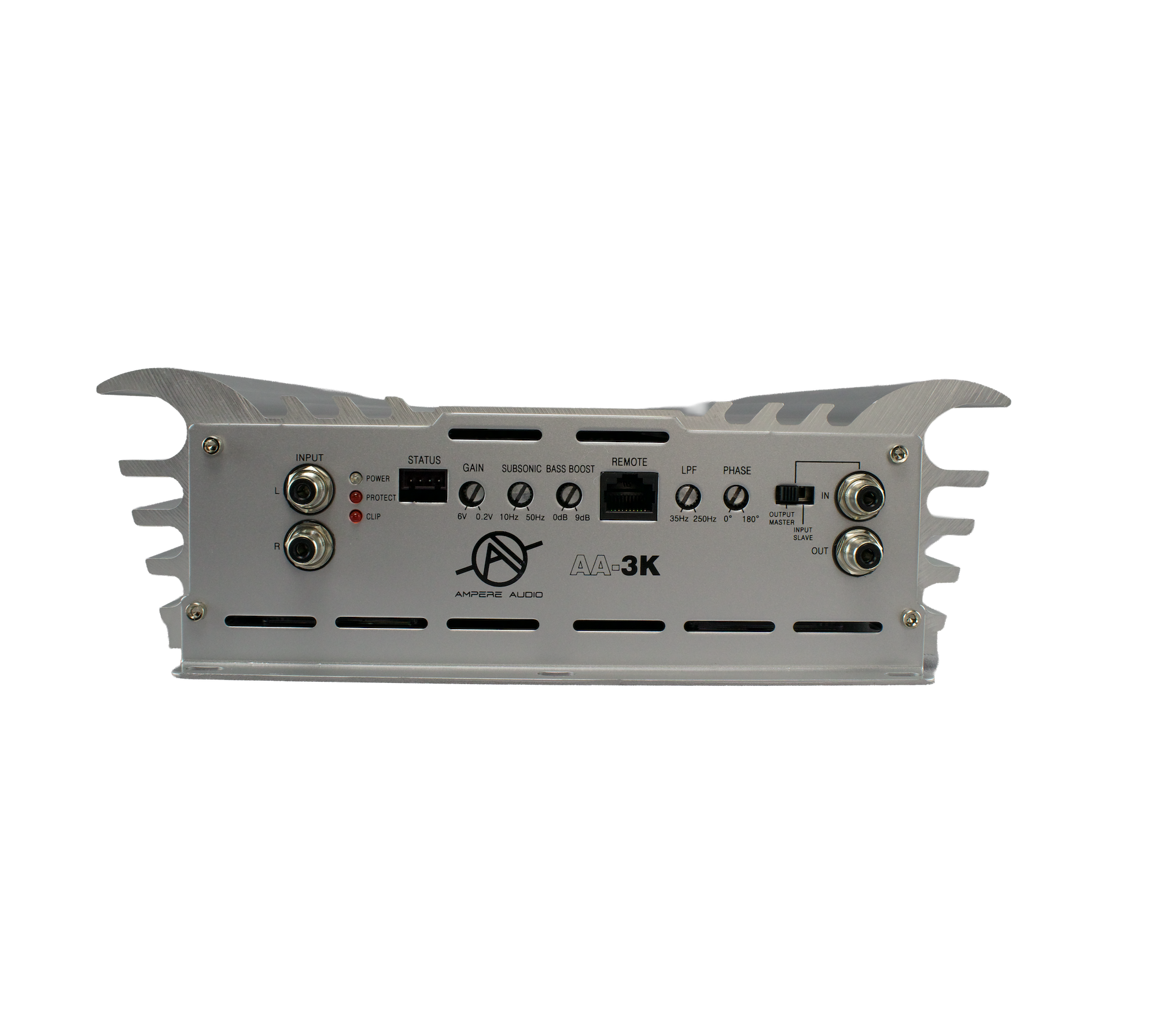 Ampere Audio AA-3K 3,000W Mono Block Car Amplifier – High Power Car Audio Amp