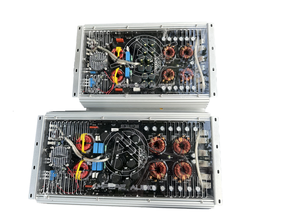 Ampere Audio AA-8K 8,000W Mono Block Car Amplifier – High Power Car Audio Amp - Ampere Audio