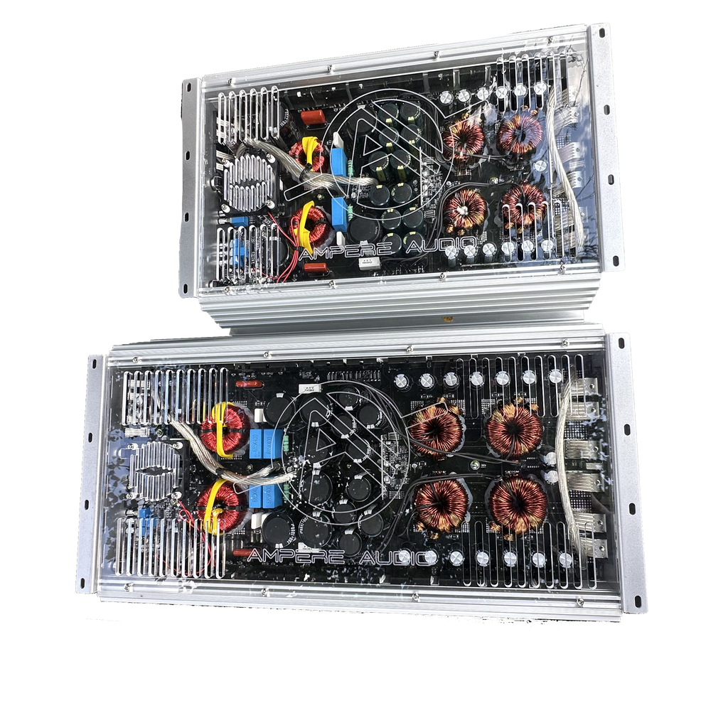Ampere Audio AA-8K 8,000W Mono Block Car Amplifier – High Power Car Audio Amp - Ampere Audio